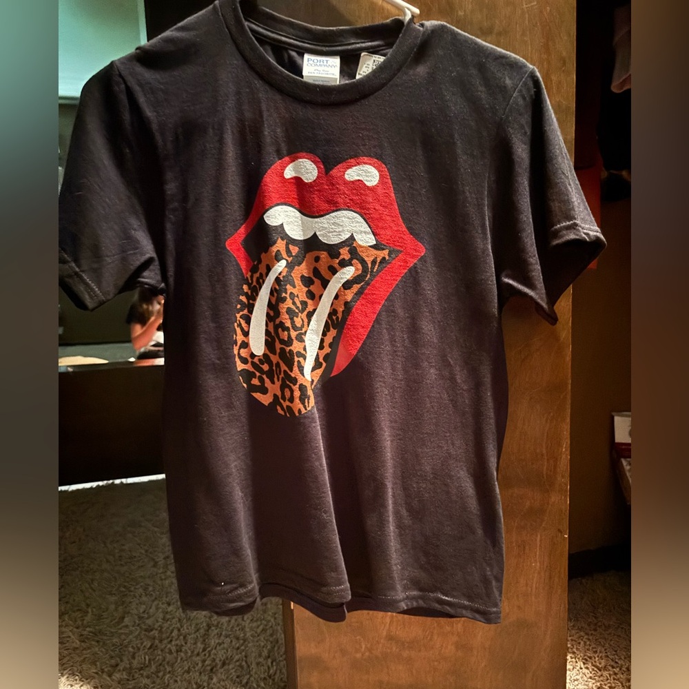 Black Graphic Kids T-Shirt